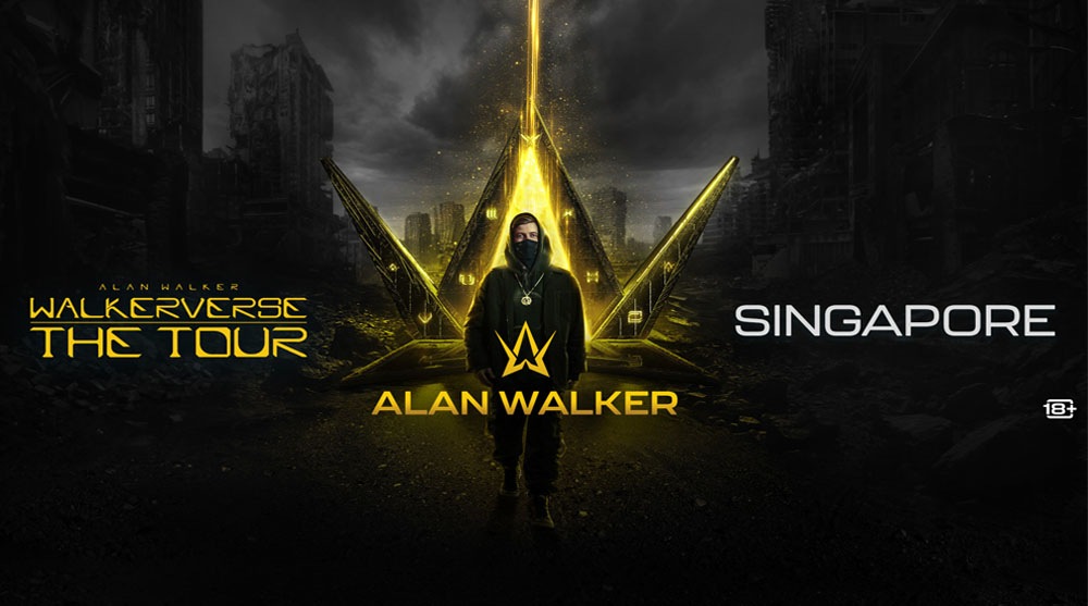 Alan Walker's Walkerverse Tour happening in Singapore 2022