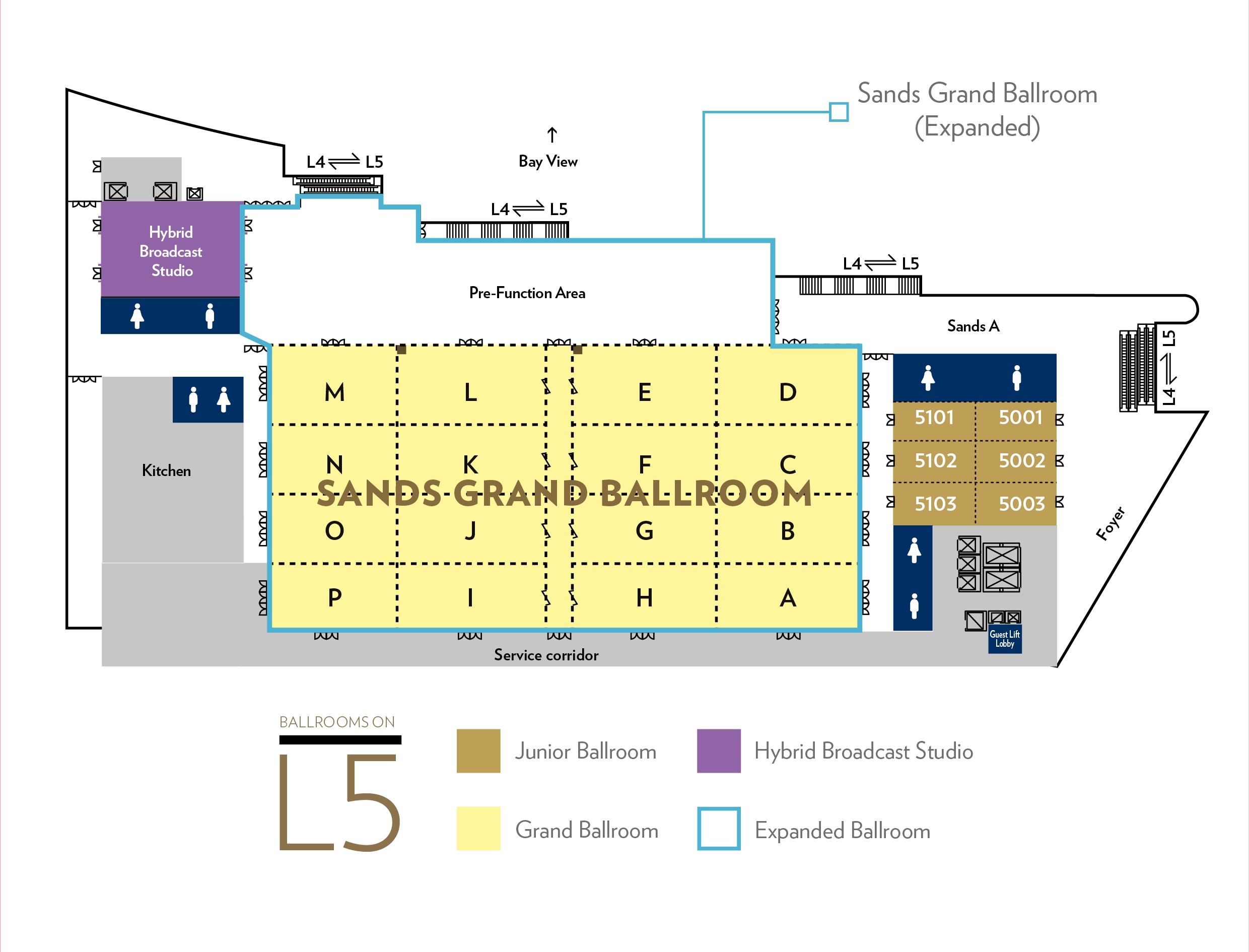 Cannery Ballroom Seating Chart