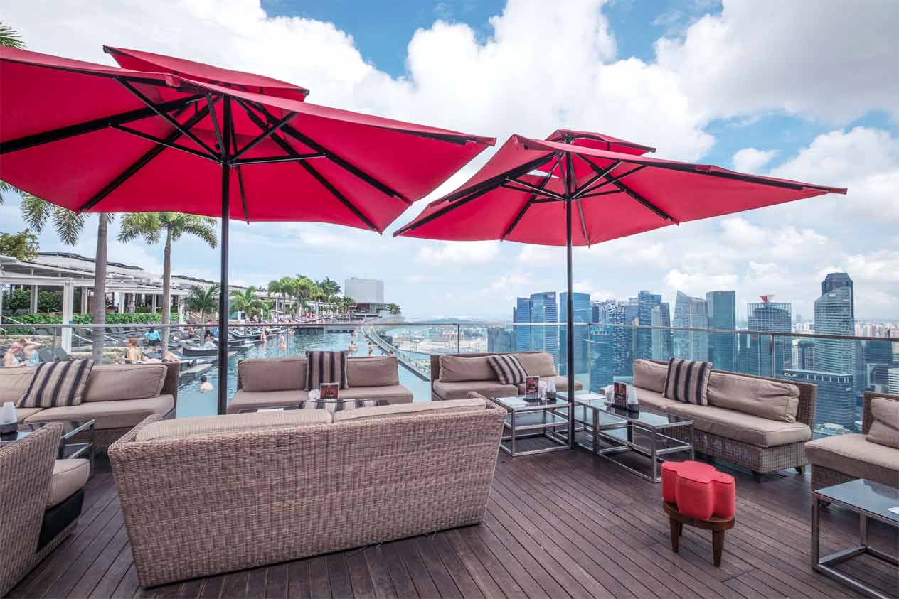CÉ LA VI Club Lounge MBS | 6 Best Brunch Spots With Stunning Views in Singapore | Native