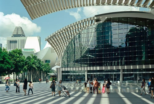 Event Plaza at the Waterfront Promenade, Marina Bay Sands