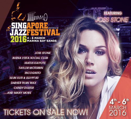 Singapore International Jazz Festival 2016 @ Marina Bay Sands