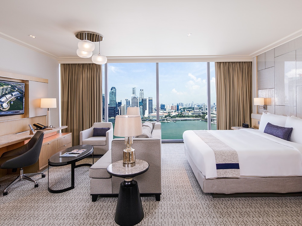 Grand Club Room of Marina Bay Sands Hotel in Singapore