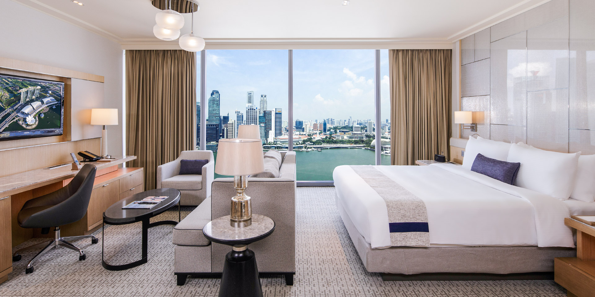 Grand Club Room In Marina Bay Sands Singapore Hotel