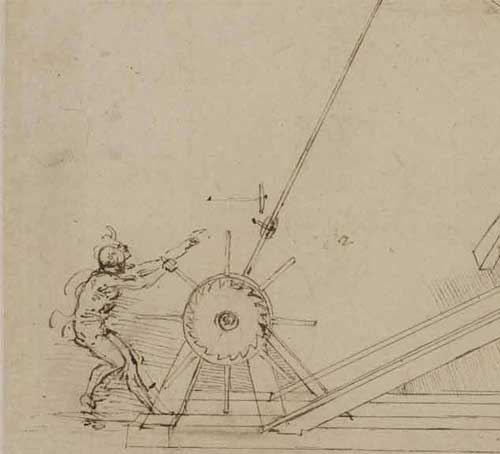 Spinning Blade Circa 1478—80  F.89 recto Leonardo da Vinci Codex Atlanticus
