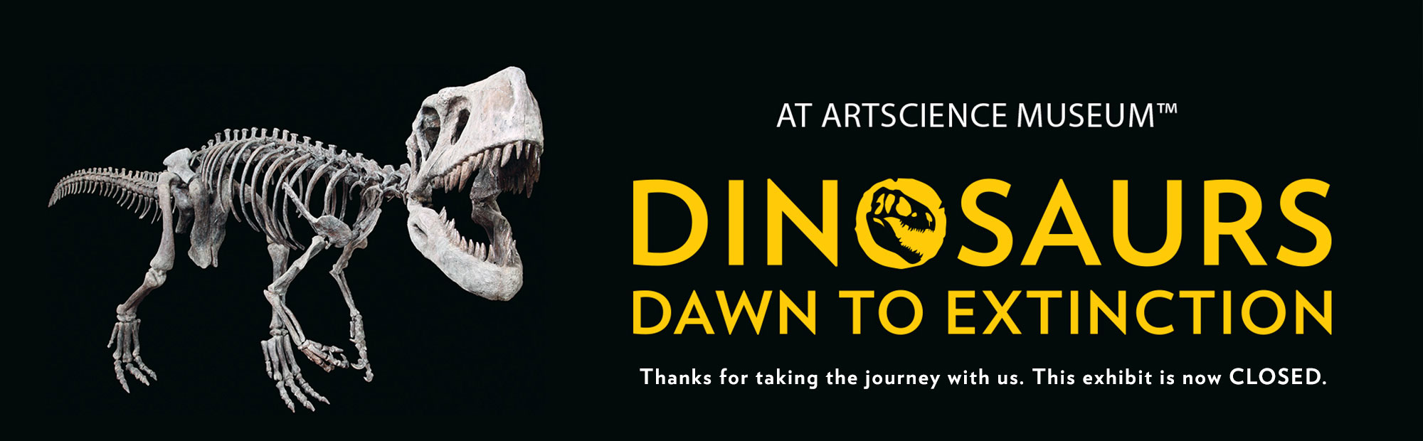 Past Exhibition - Dinosaurs in ArtScience Museum