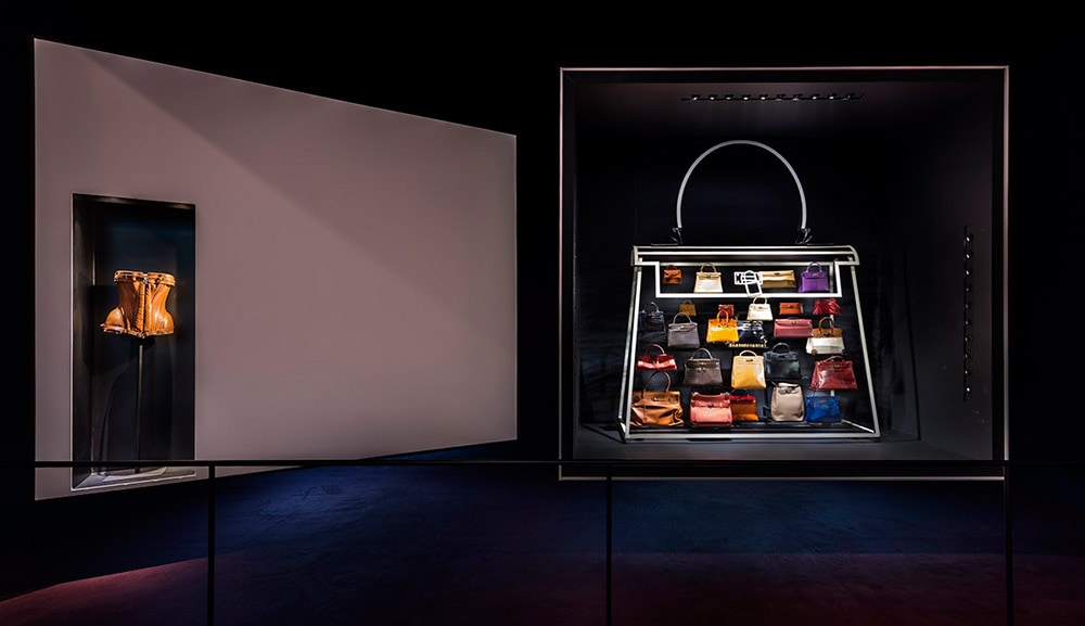 Variations on Kelly and Birkin: Hermès Leather Forever exhibition at ArtScience Museum