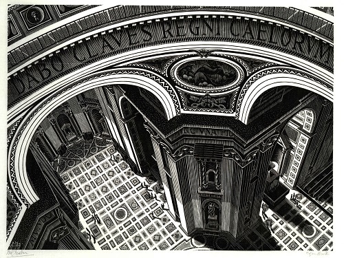 M.C. Escher, Inside St. Peters