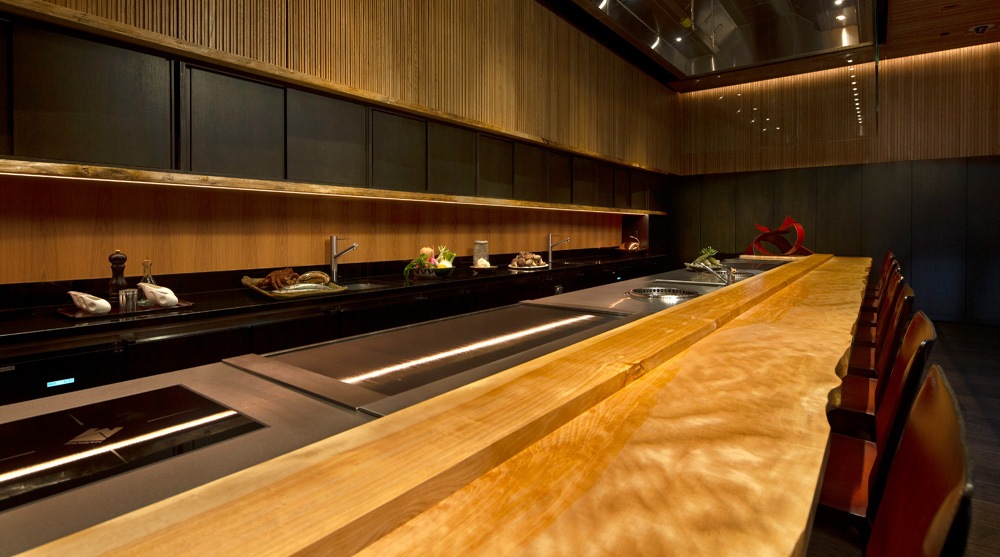 Chef dining space at Waku Ghin, Singapore