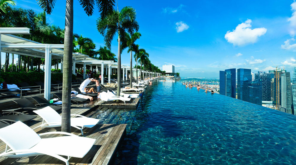 Infinity Pool at Marina Bay Sands, Singapore
