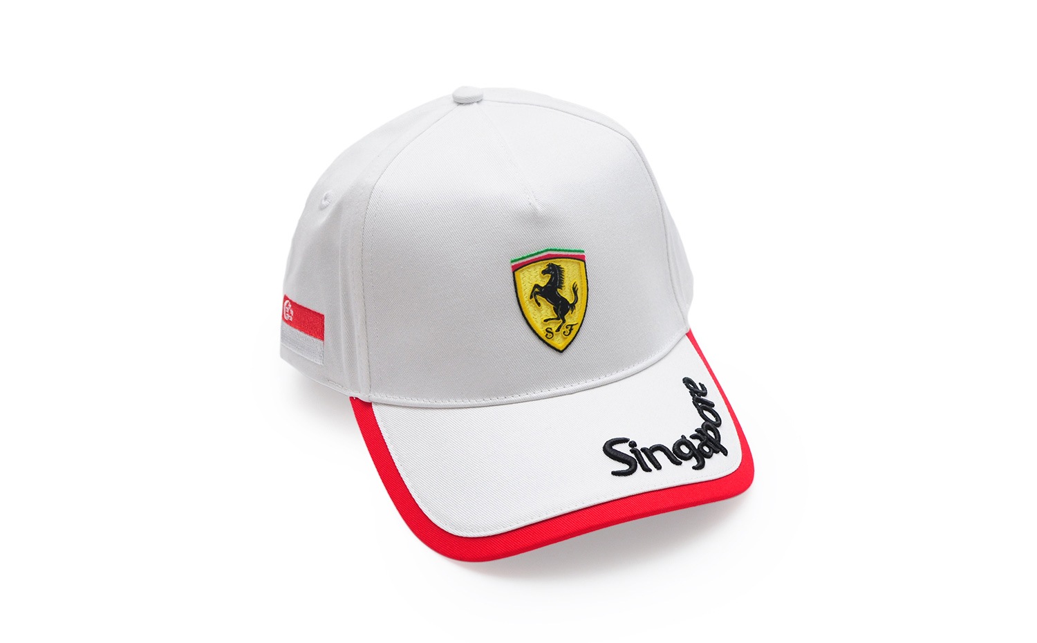Ferrari Store: Singapore City Collection Cap in White