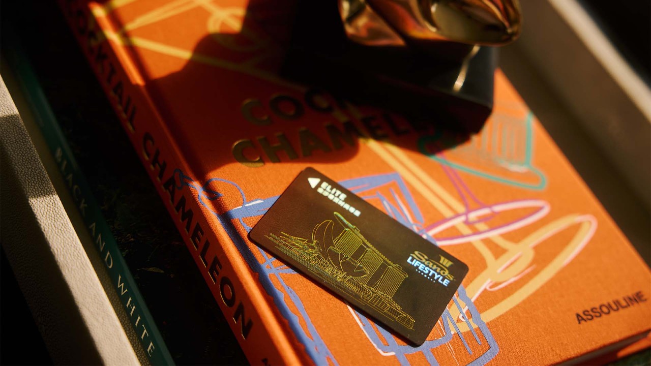 Sands LifeStyle membership card at Marina Bay Sands