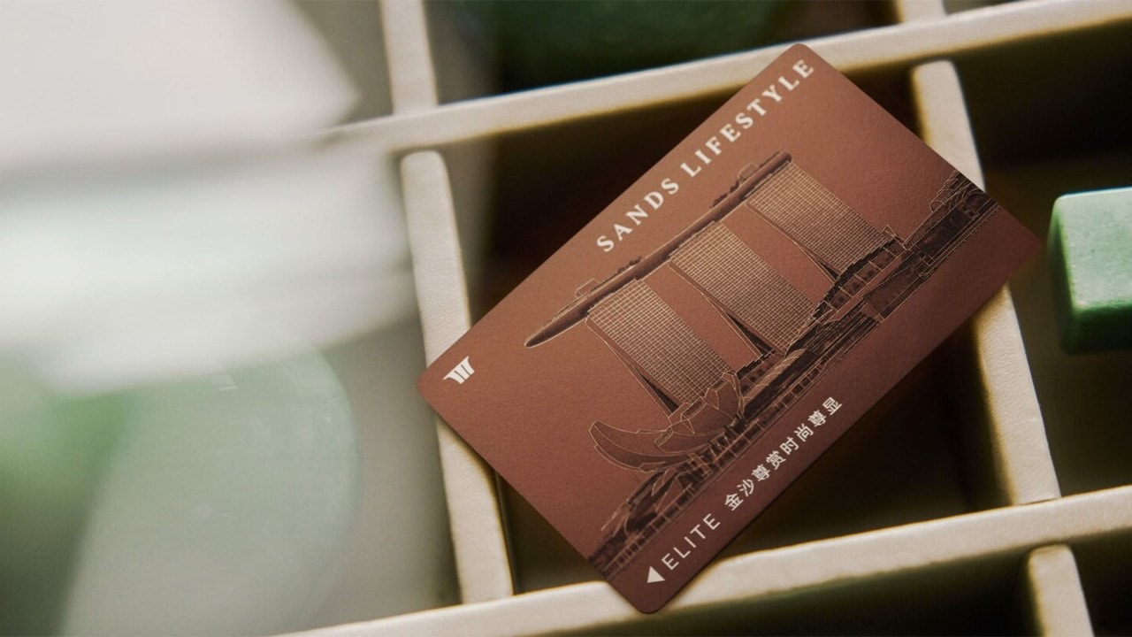 Sands LifeStyle membership card at Marina Bay Sands