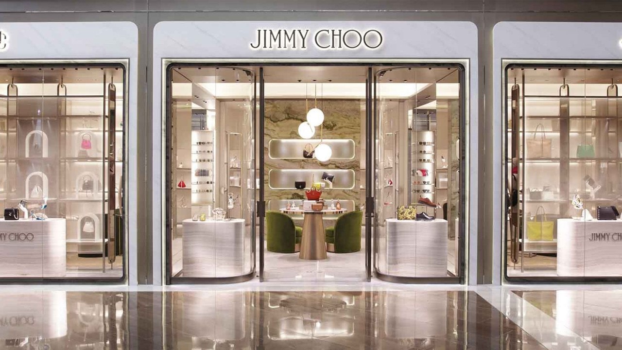 Jimmy Choo, a leading shoe brand in Singapore, located in The Shoppes at Marina Bay Sands