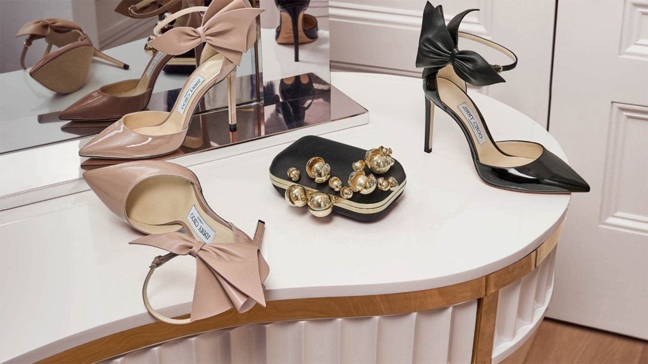 Heels from a top shoe brand, Jimmy Choo at The Shoppes, Marina Bay Sands