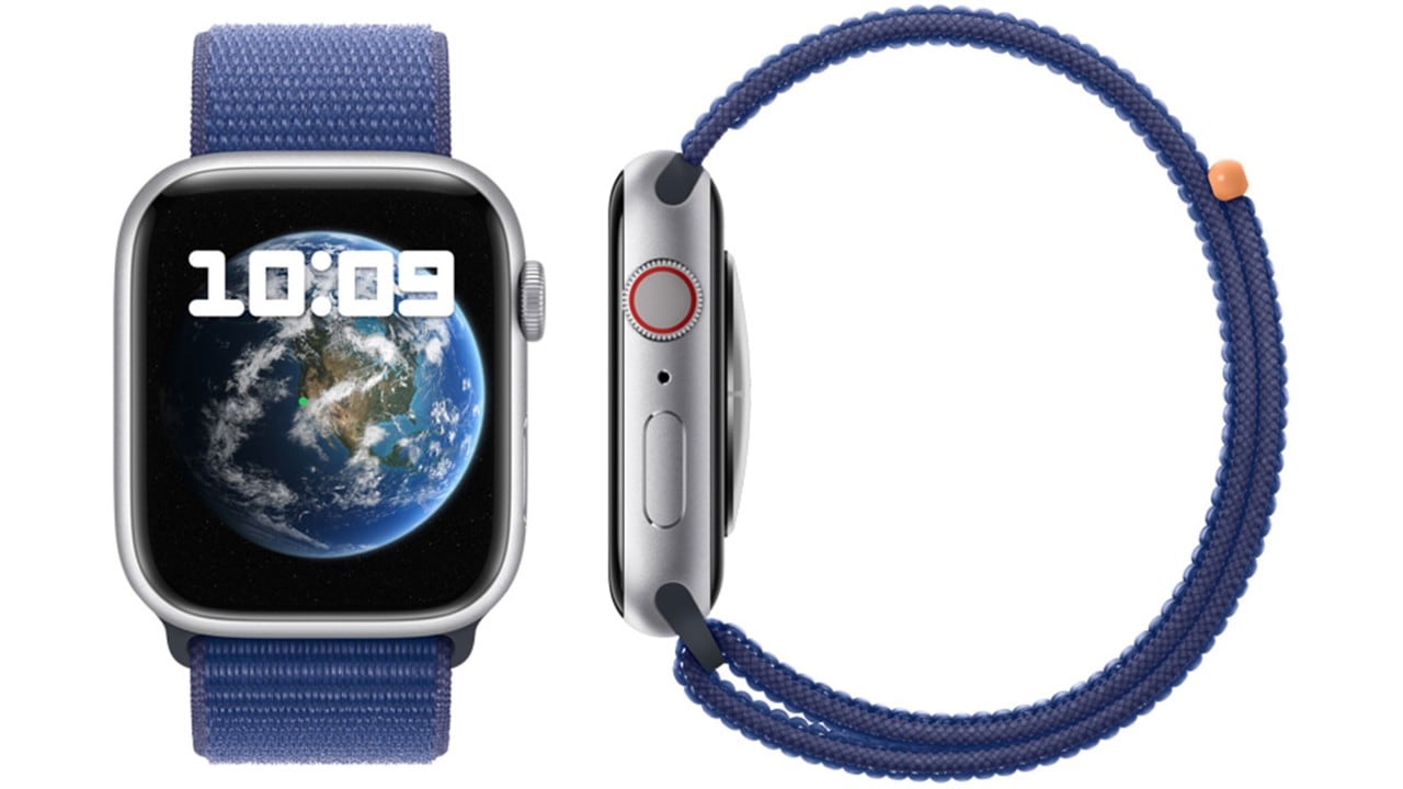 Carbon blue smartwatch from Apple, the best place to look for tech gadgets in Singapore