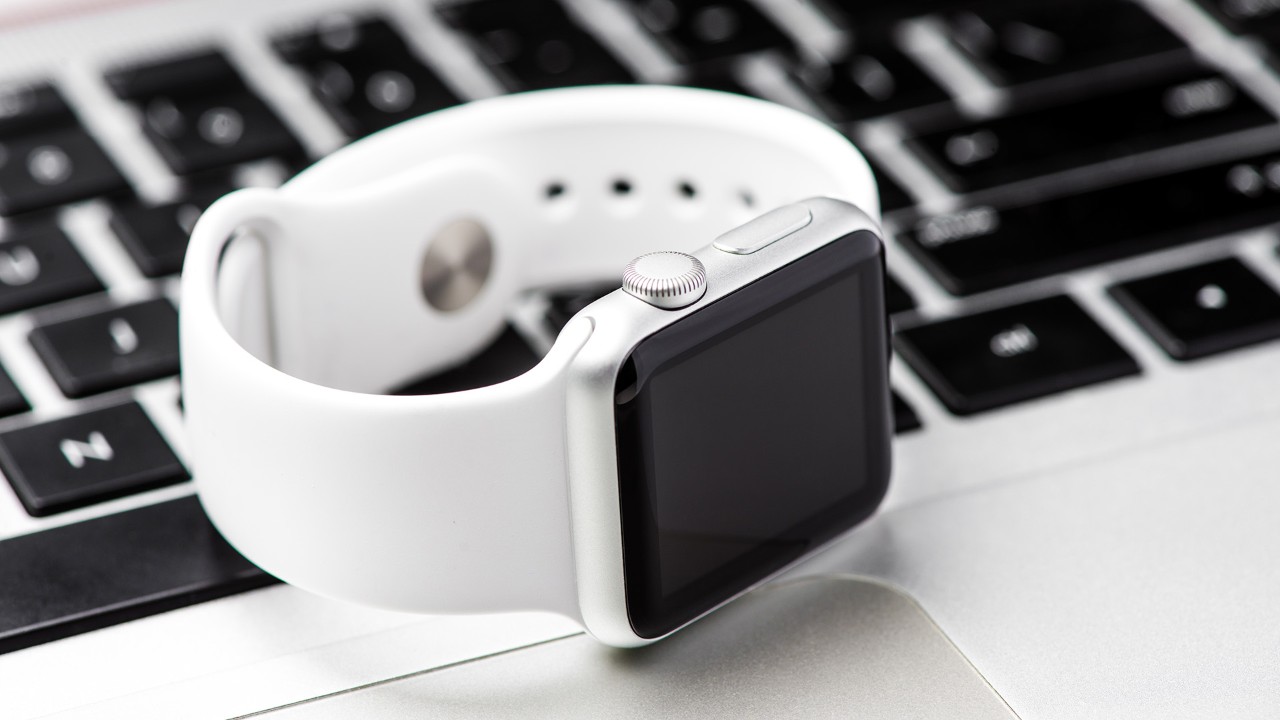 Carbon blue smartwatch from Apple, the best place to look for tech gadgets in Singapore