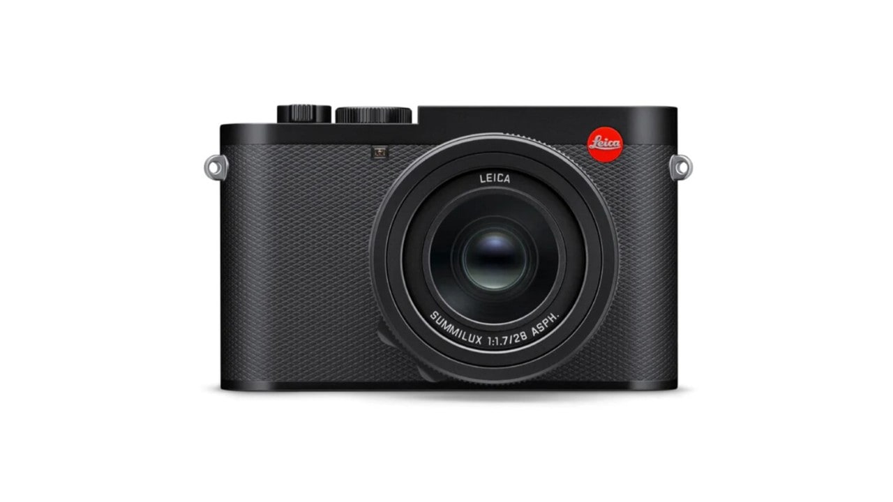 A Leica camera in black, an ideal tech gift for photographers