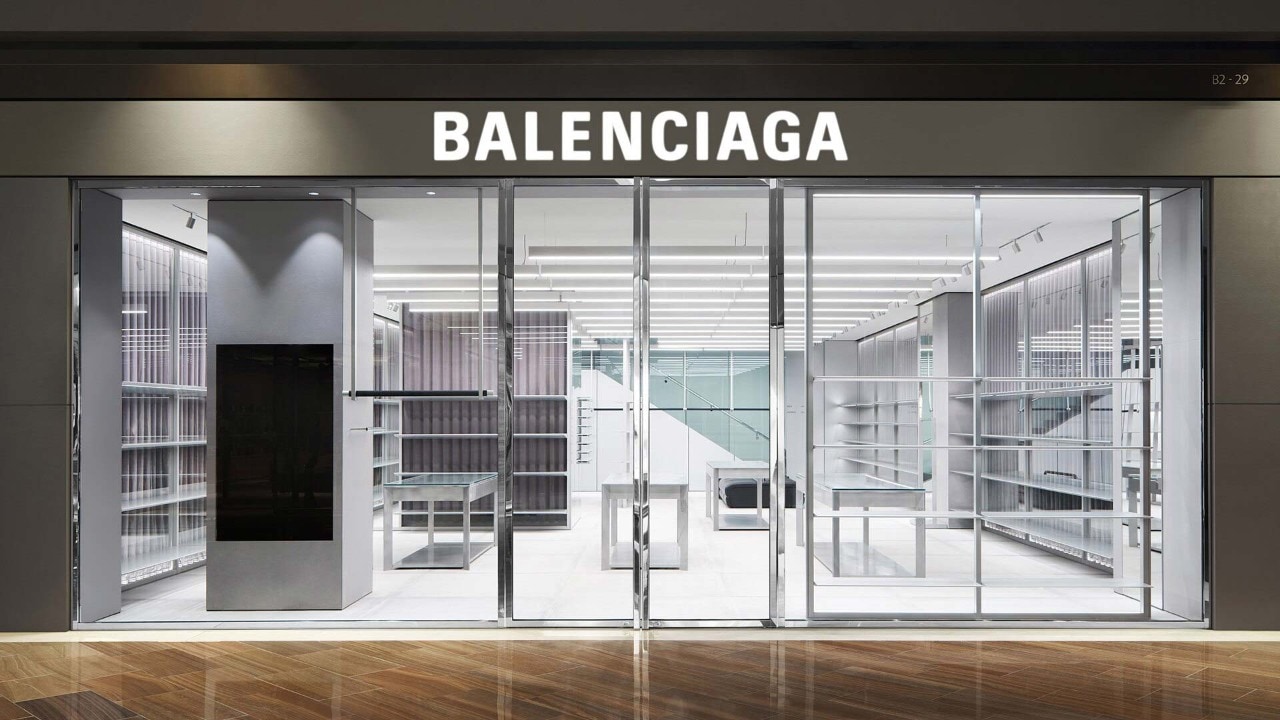 Balenciaga, a luxury fashion brand at Marina Bay Sands, Singapore