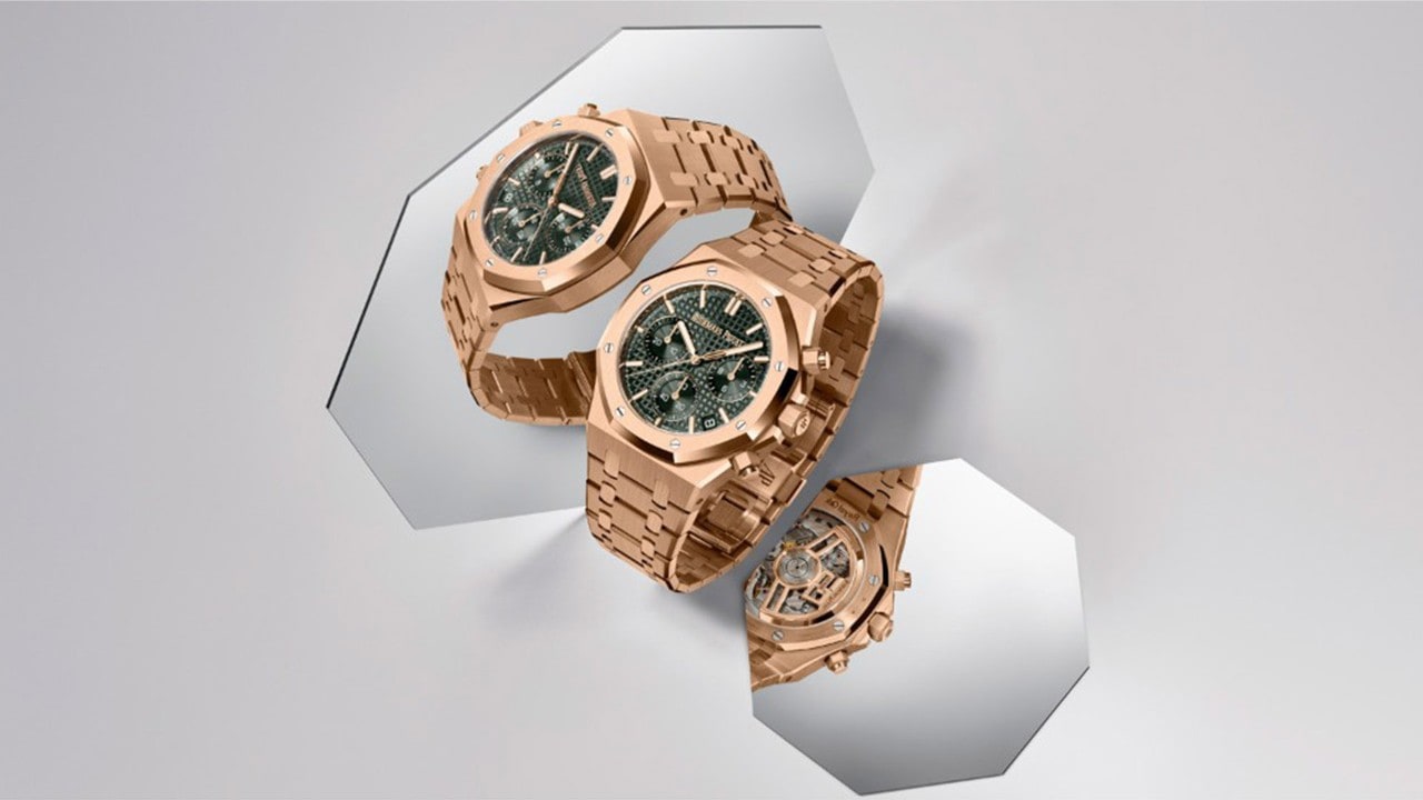 Royal Oak collection from luxury watch brand, Audemars Piguet