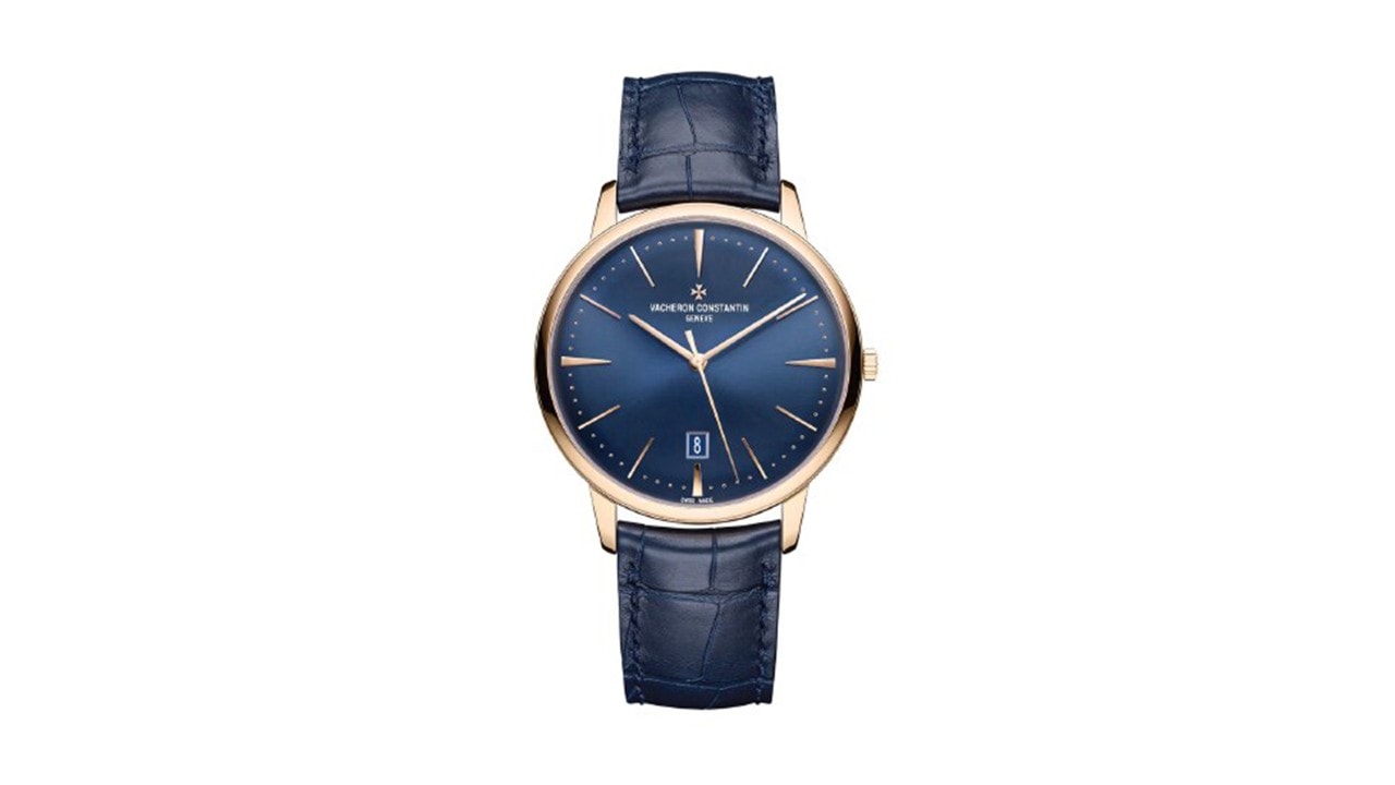 Luxury watch from the Patrimony collection by Vacheron Constantin