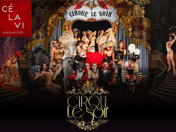Themed party, Cirque Le Soir (2023) at Ce La Vi