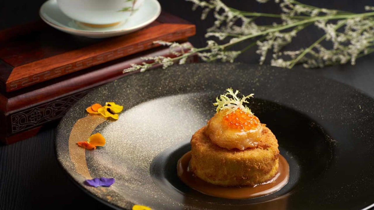 Chinese food from BLOSSOM, the best Chinese fine dining restaurant in Singapore