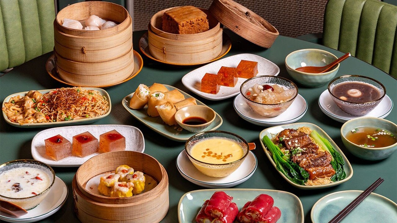 Variety of Dim Sum at one of the best Chinese casual dining spot in Singapore