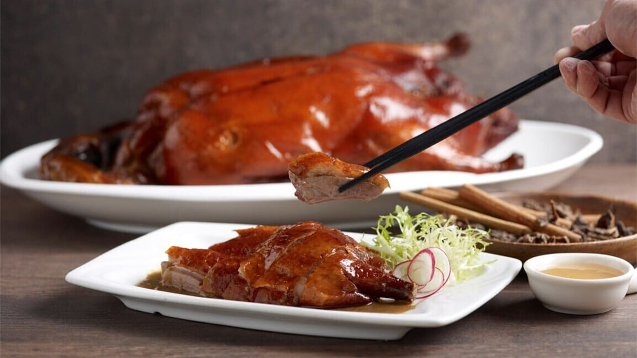 Roasted duck from the top Chinese casual dining restaurant in Singapore, Canton Paradise
