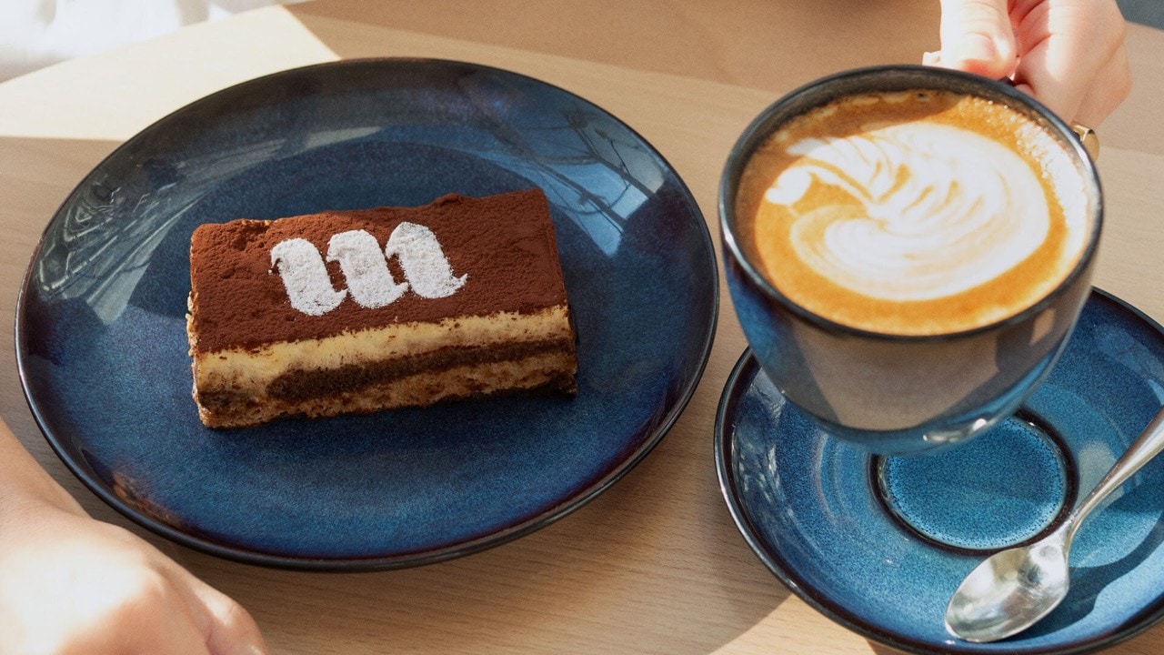 Cake and coffee from Miracle Coffee, one of the top coffee cafes in Singapore