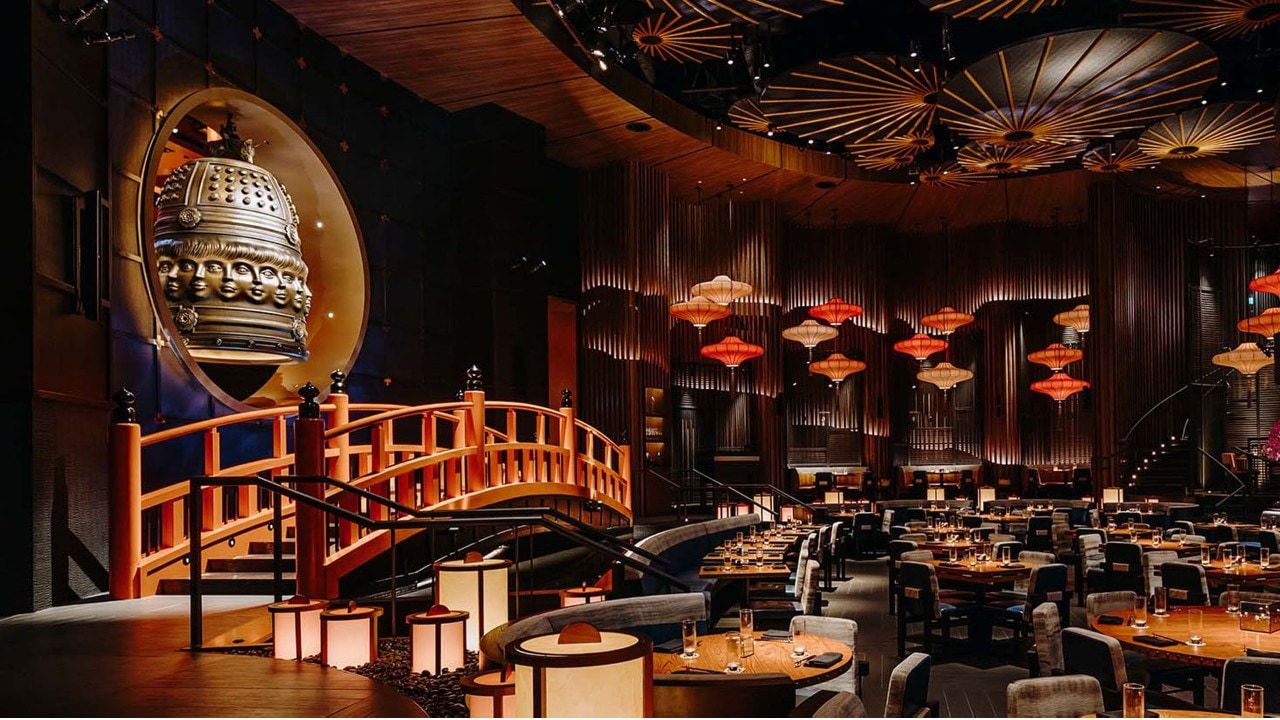 Interior of KOMA, one of the best restaurants for dinner in Singapore