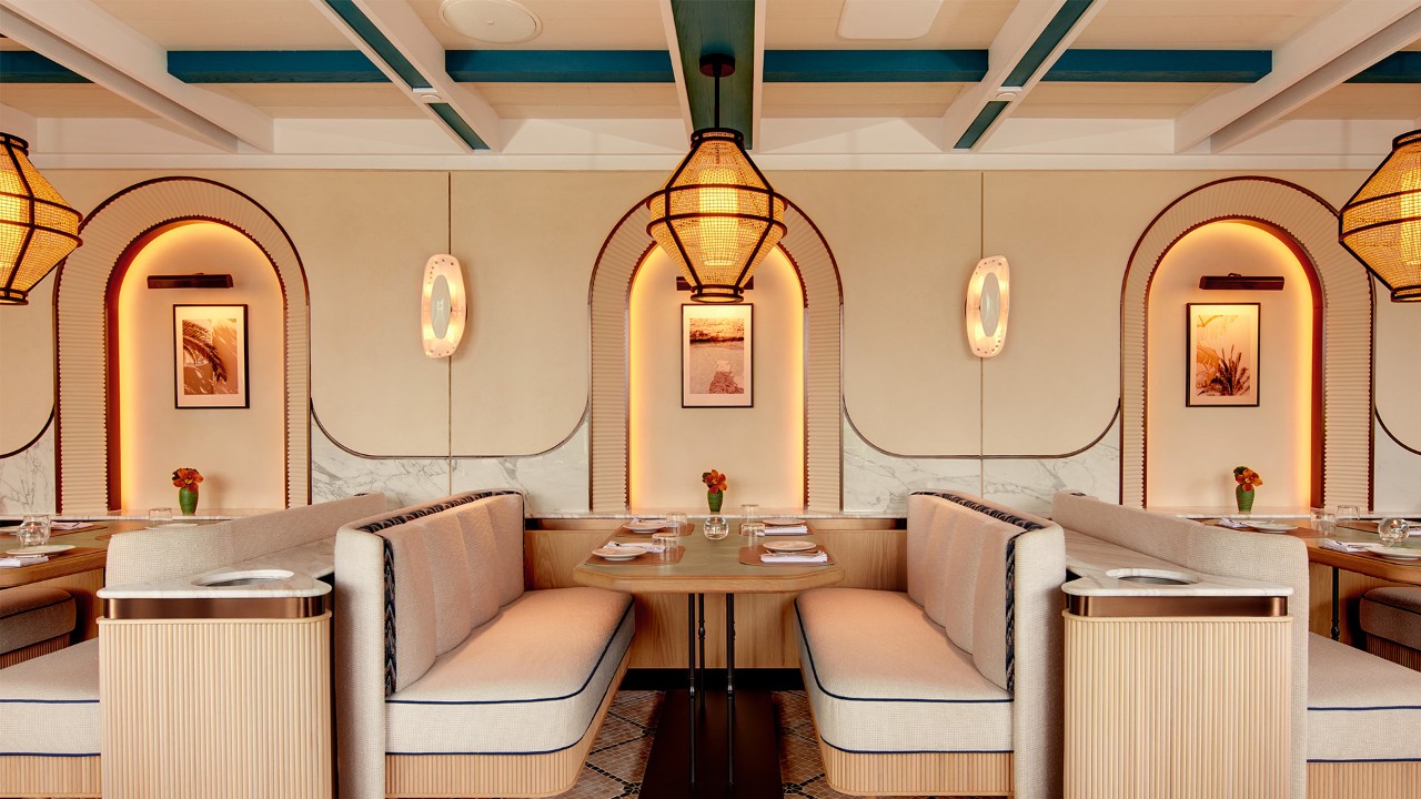 Dining area at Maison Boulud, perfect for casual dinners