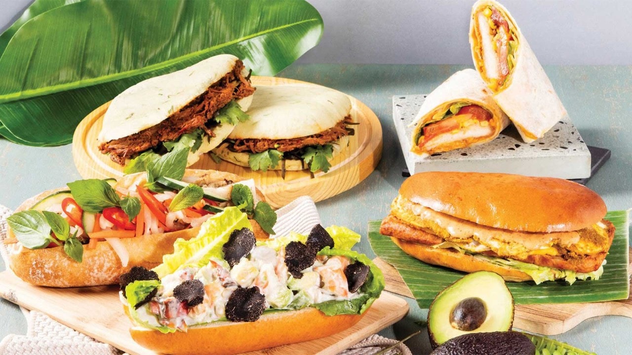 Sandwiches with local Singaporean flavours at Origin + Bloom, Marina Bay Sands