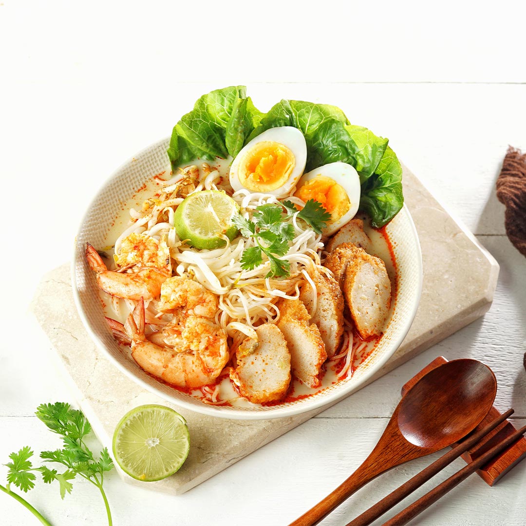 Laksa, a must-try local dish in Singapore