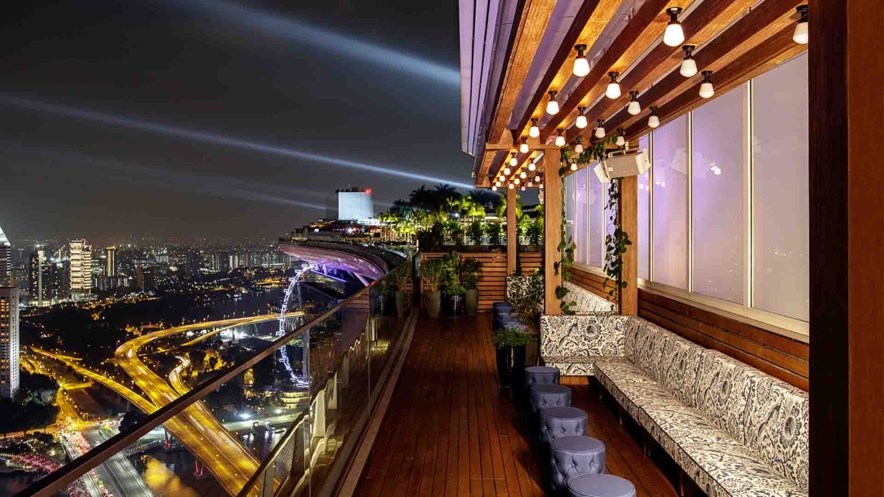 Dinner with a view at LAVO, one of the most instagrammable restaurants in Singapore