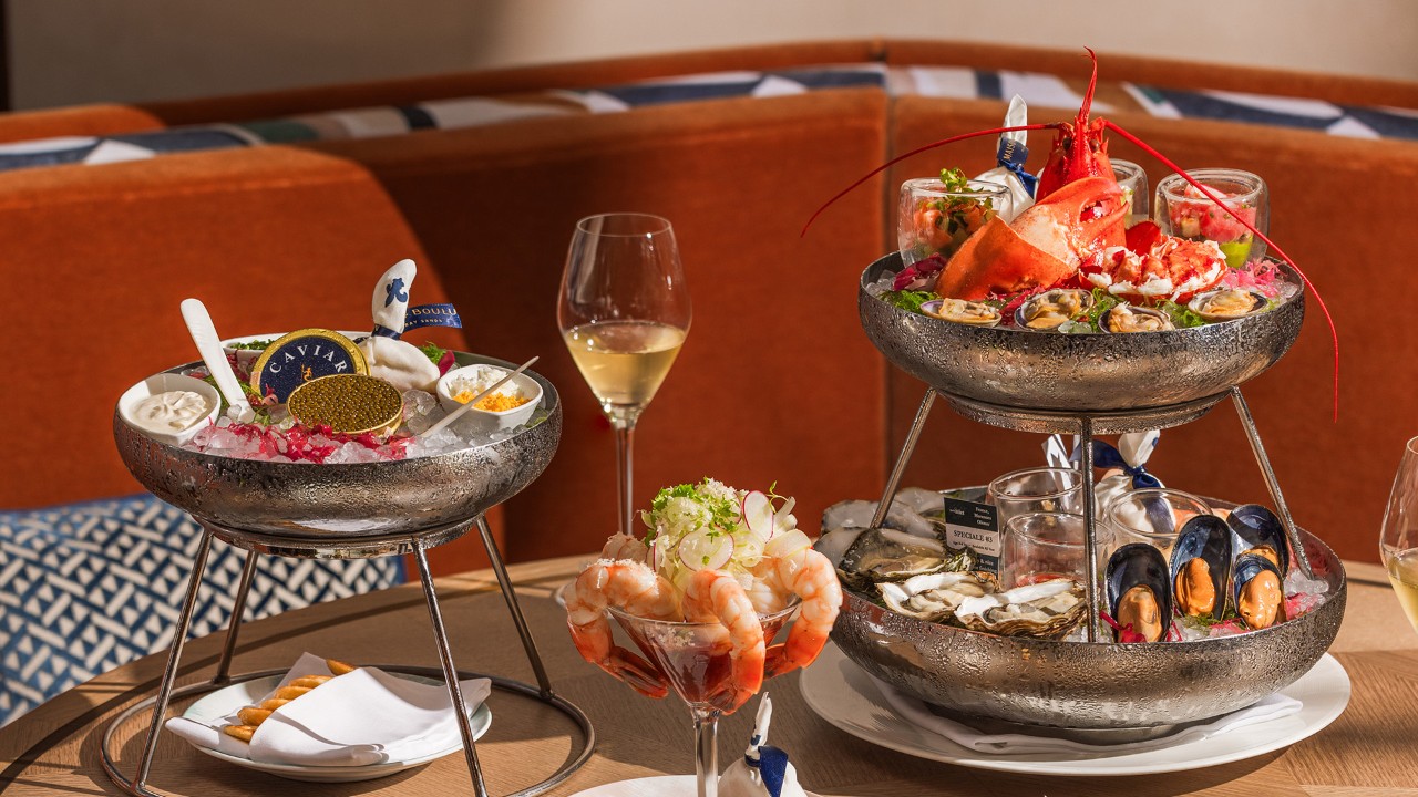 Seafood platter from Maison Boulud, one of the best lunch restaurants in Singapore