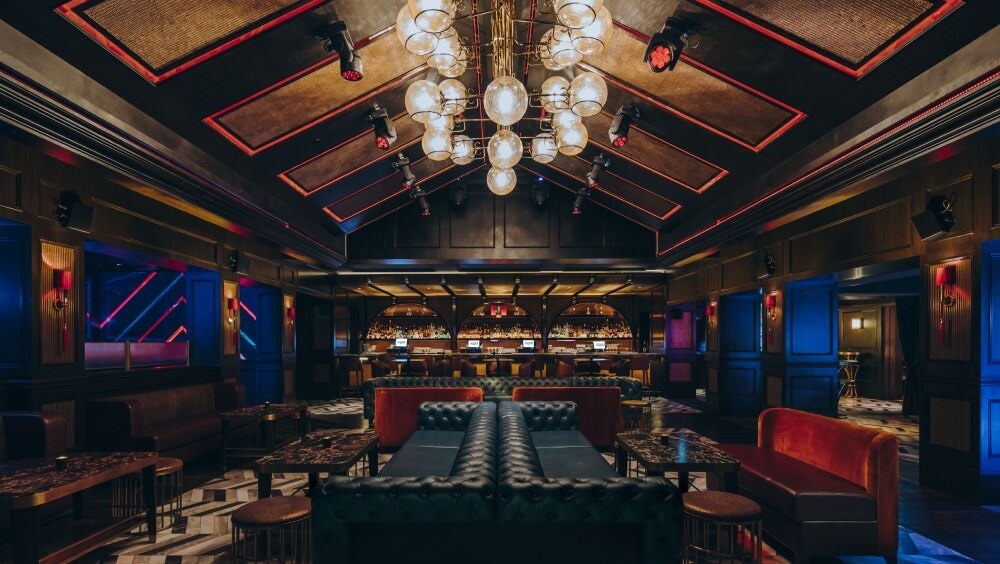 A bar lounge area at Avenue Lounge, perfect for after-work drinks and gathering in Singapore