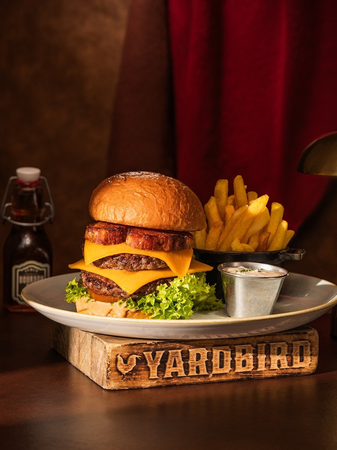 Burger from Black Tap