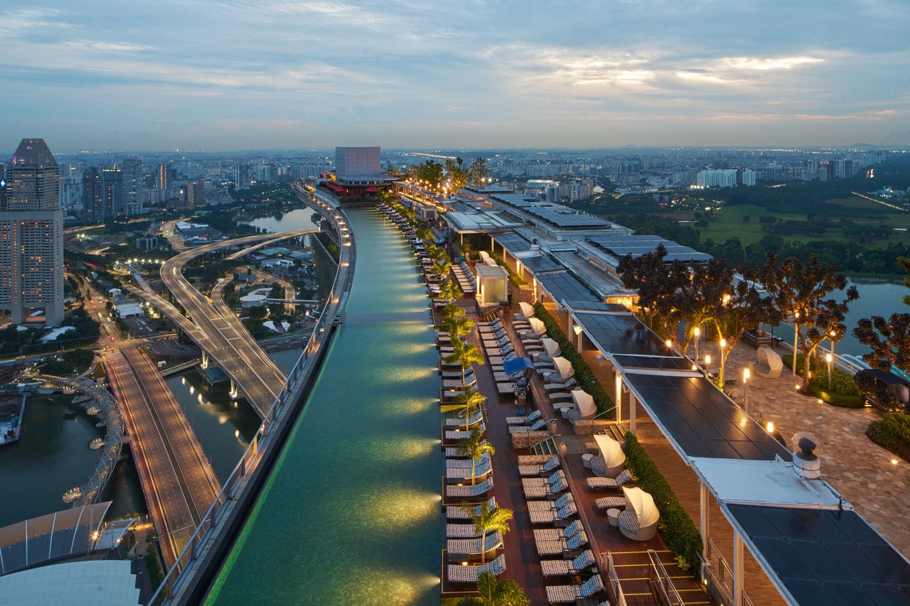 SkyPark Infinity Pool