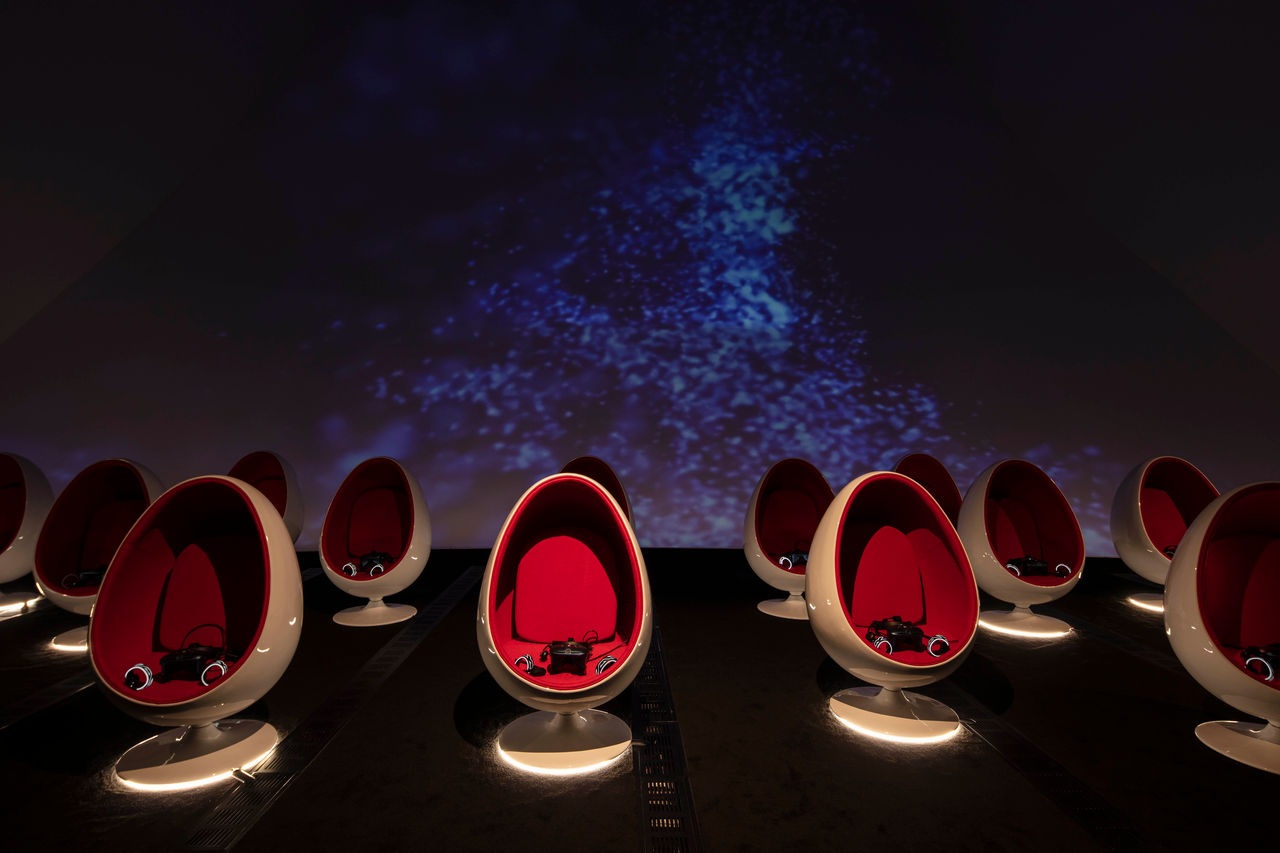 Individual seating pods at the VR Gallery_Image credit to Marina Bay Sands.jpg