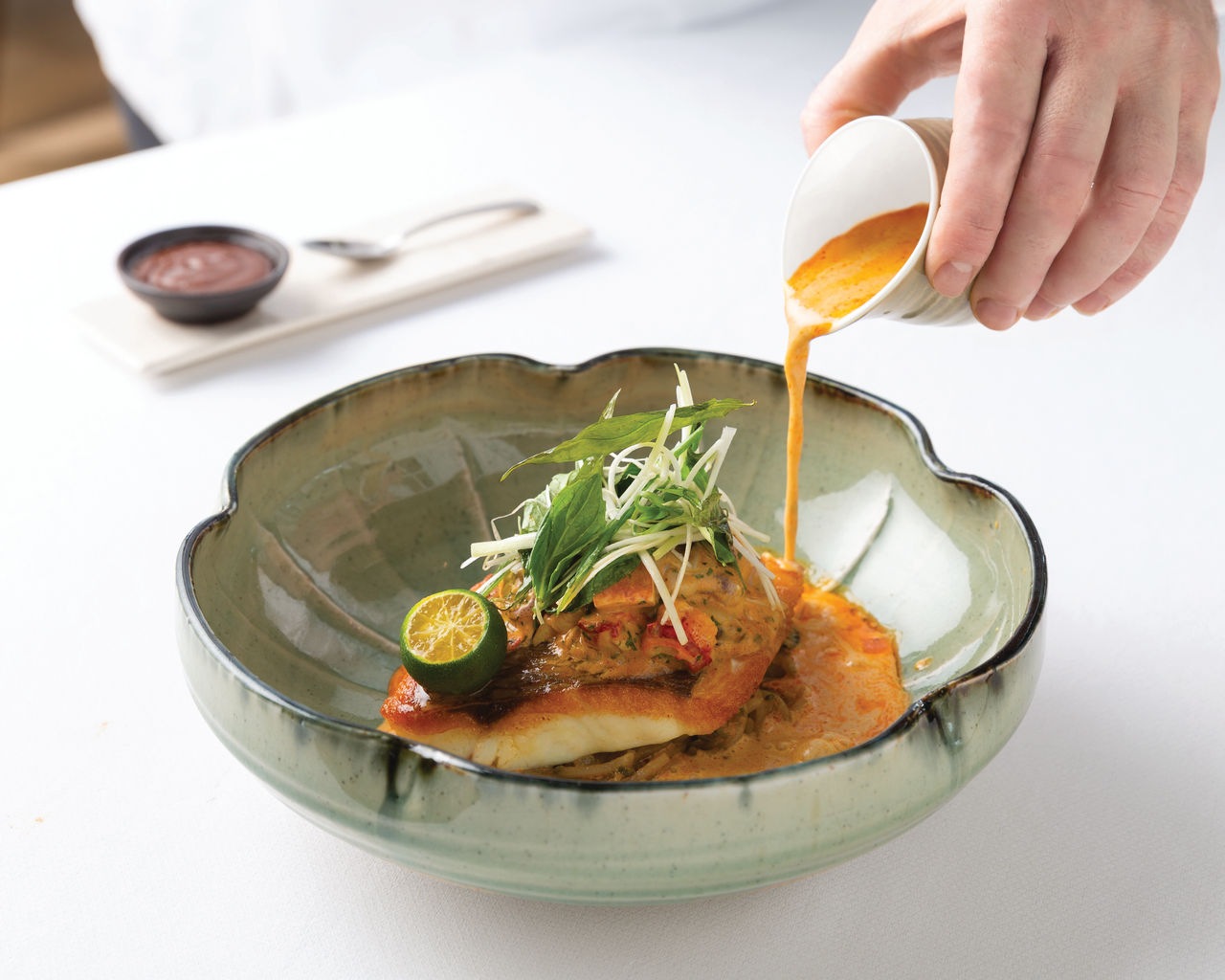Spago Dining Room by Wolfgang Puck_Japanese Sea Bream Laksa.jpg