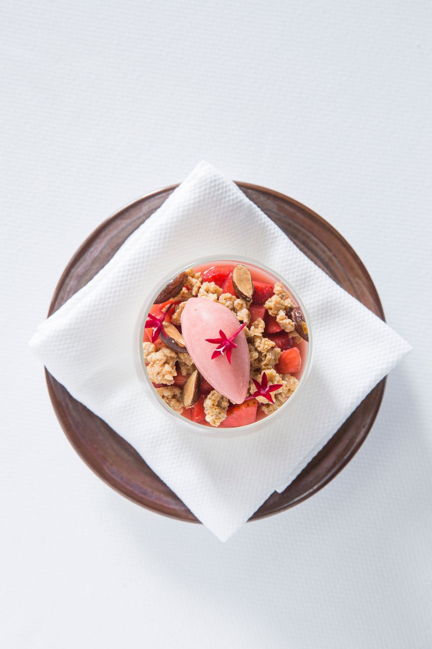 Spago_Strawberry Cheesecake Panna Cotta.jpg