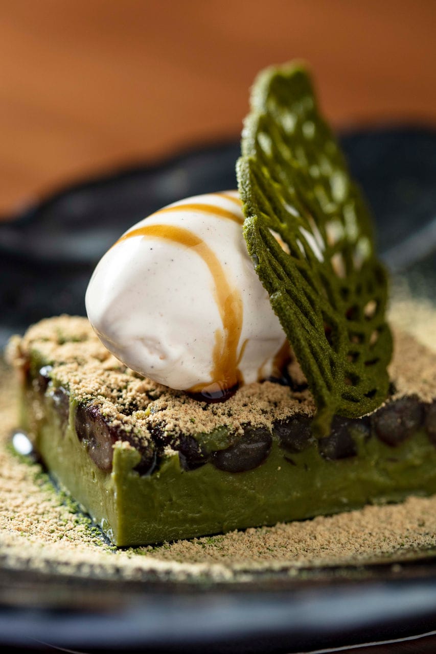 WAKUDA_Green Tea and Azuki Bean Terrine with Lace Waffle_1.jpg