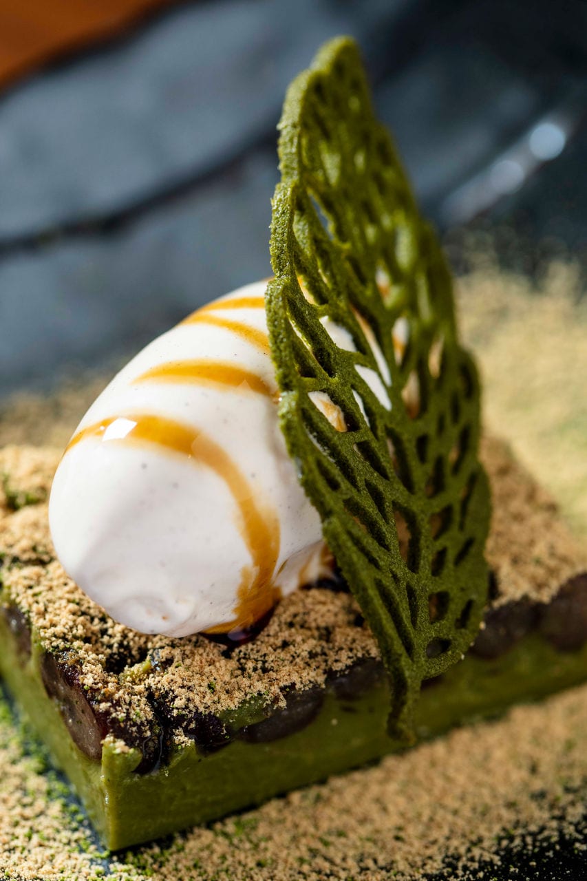 WAKUDA_Green Tea and Azuki Bean Terrine with Lace Waffle_2.jpg