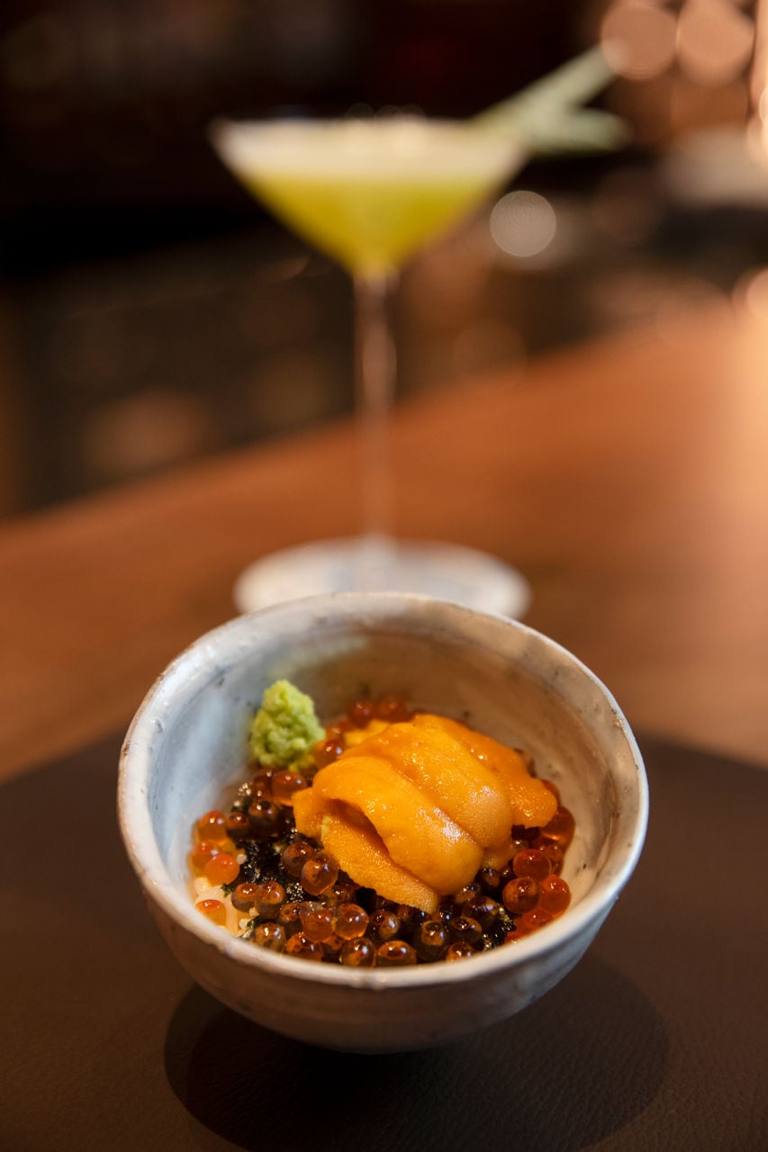 Waku Ghin_Salmon Caviar and Sea urchin with Rice.jpg