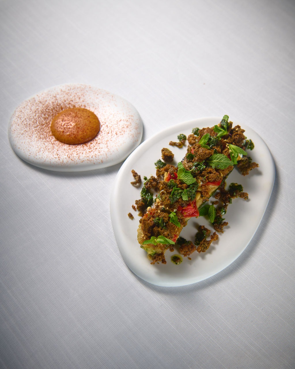 Spago Lebanese Style Grilled Squash Salad 20241212-1.jpg